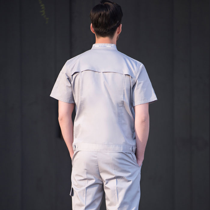 一汽大眾短袖工作服 夏季汽修工作服 JL-QX009