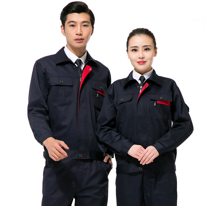 秋冬工作服定做，滌棉面料