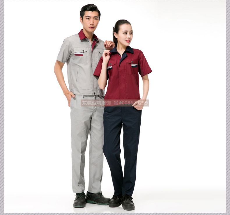 倉儲包裝夏季工作服效果展示08 倉儲包裝夏季工作服效果展示08